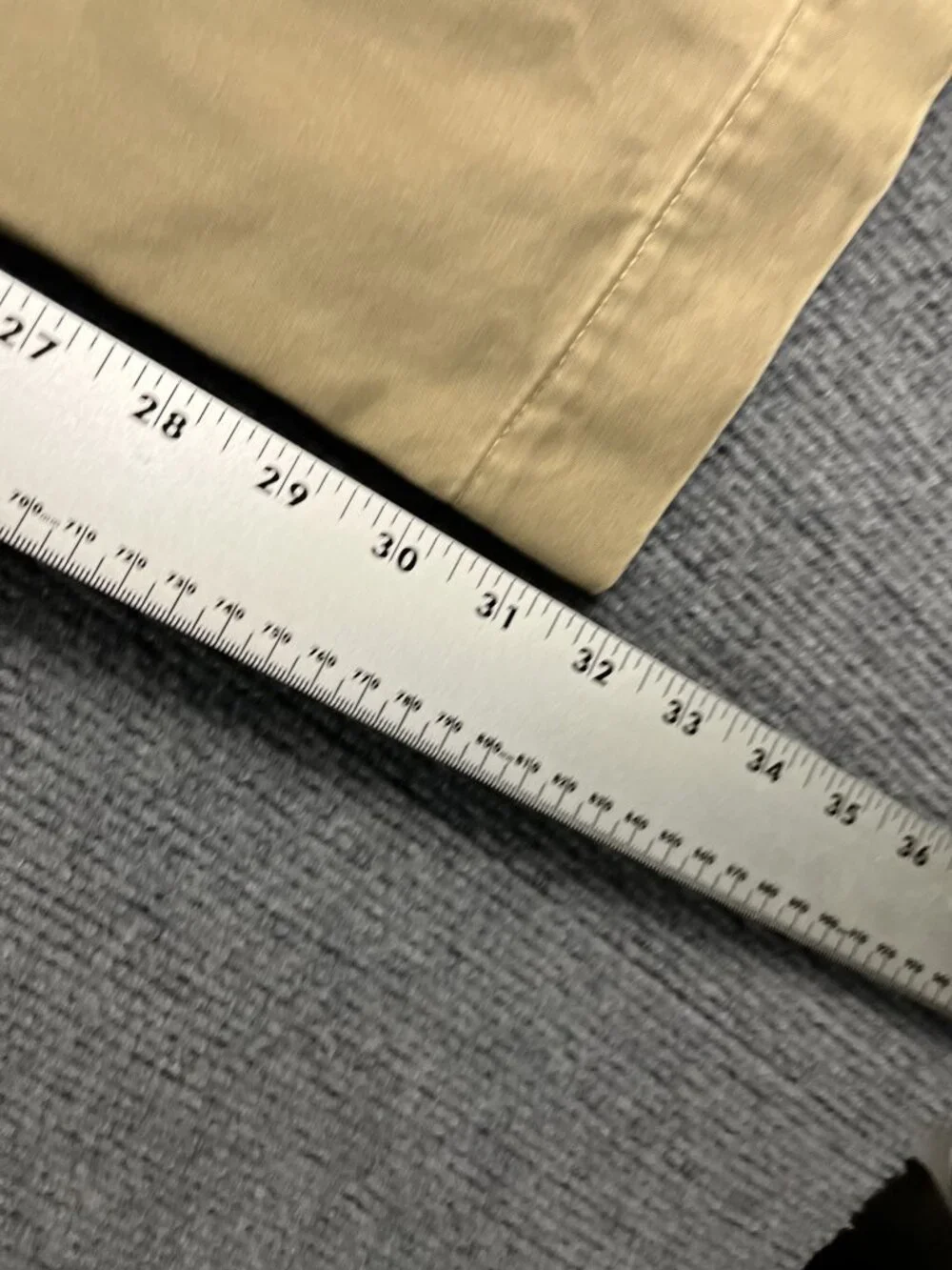 Eddie Bauer Mens Classic Fit Khaki Chino Pants 36x32